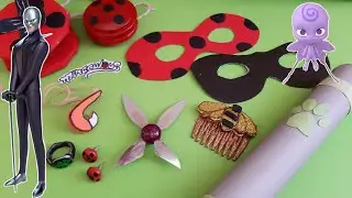 Hawk Moth Mucizesi Yapımı - Nooroo Kwami - Mucize Uğur Böceği ile Kara Kedi - Akuma - Miraculous