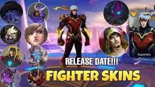 21 UPCOMING SKINS MOBILE LEGENDS 2020 |CHOU, ALDOUS, ALPHA AND MORE FIGHTER SKINS MOBILE LEGENDS