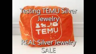 Is TEMU SELLING FAKE 925 Silver Jewelry + REAL 925 SILVER JEWELRY SALE!!😍 