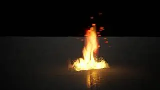 Fire Effect Unreal Engine 4 Turntable