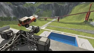 Cars Jumping Into Pool #2 – BeamNG.Drive | beamng drive
