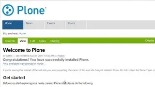 【入口網站】Plone 4.3.1 (GPL) 動畫安裝教學