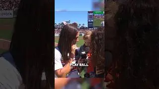 Cutest “play ball” ever 🥹