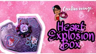 Heart Explosion Box💝:-by Creative Wings🦋...