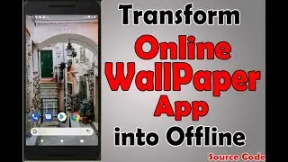 Transform Online Wallpaper app into offline || Enable Offline Mode in Android Firebase App ||