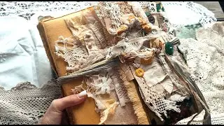 Софтбук. Винтажный фотоальбом ручной работы. Softbook. Scrapbook vintage handmade scrapbooking