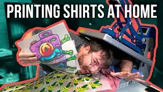 T Shirt Printing From Home $5 vs $30,000