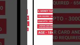 5 LOAN APP WITH LOW CIBIL SCORE . 