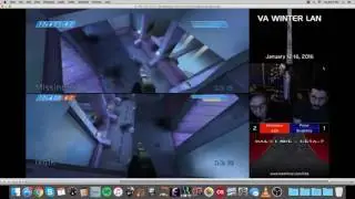 Virginia LAN 2v2 Damnation Commentary - Halo 1 Neutral Host