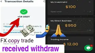 FX copy trade new update redeem withdrawal trade FX copy new update redeem
