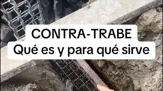 Contratrabe que es y para que sirve #comosehace #obra #construccion #cimentacion #contratrabes