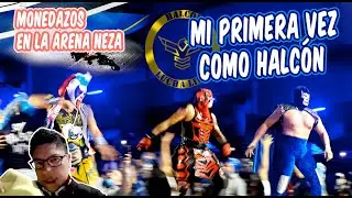 MI PRIMERA VEZ COMO HALCÓN / ARENA NEZA / PSYCHO CLOWN / BLUE DEMON