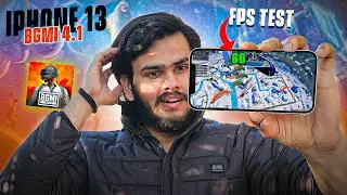 iPhone 13 BGMI 4.1 New Update Test With FPS Meter🔥| Should you buy iPhone 13 in 2025 ?