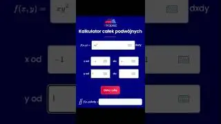 Rewolucyjny Kalkulator Całek Podwójnych – Oblicz w Sekundy!