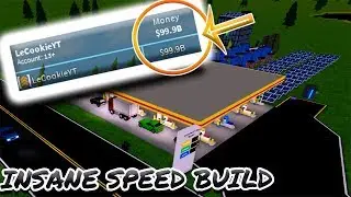 [Roblox: Gas Station Tycoon] HUGE STATION SPEED BUILD