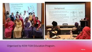 Understanding Women Living with FGM through Healthcare Settings in Australia -- AP Olayide Ogunsiji