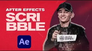 ANIMAÇÃO DE FLYER AFTER EFFECTS ( SCRIBBLE )