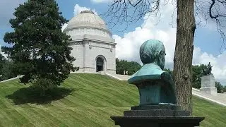 Hiking Up McKinley in Canton Ohio.