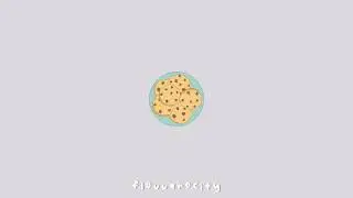 Chocolate chip cookie | backsound aesthetic | backsound cute