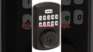 Kwikset Powerbolt 250 Factory Reset in 3 Easy Steps! 