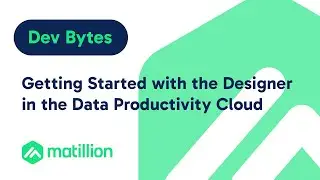 Getting Started with the Designer in the Data Productivity Cloud