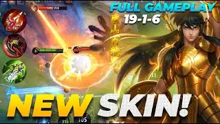 CHOU LIBRA SHIRYU- NEW SKIN +BEST BUILD GAMEPLAY- MLBB