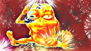 crazy frog | the flash | orange negative color + club mood + fireworks fx | ChanowTv