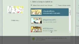 VideoTutorial - How to add pictures to the groups on deviantART ゜ρ゜)」