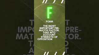 Keys to success with football betting. A-Z #football #footballbetting #motivation #gambling #money