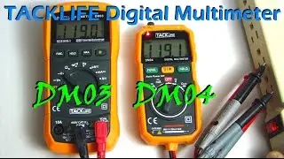 Digital Multimeter Review & How To Use - DM03 & DM04