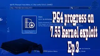 PS4 7.55 kexploit making progress (PS4 Jailbreak News EP 3)
