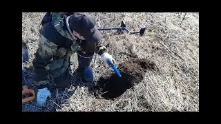 Тест MD-810 и 20 килограмм металла + 1 монетка