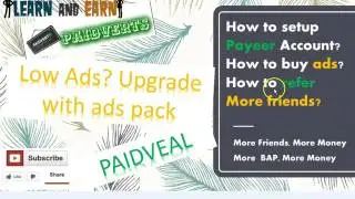 Paidverts & Paidveal Low Ads Then Buy Ads To Earn More BAP and More Money
