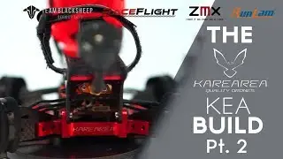 Pt 2. Karearea KEA freestyle FPV frame build.