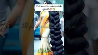 Hibiscus hair toner for extreme hair growth💯Hair growth tips✅Get super long hair#shorts#ytshorts