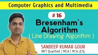 Bresenham's Line Drawing Algorithm in computer graphics