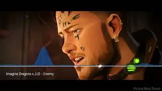 Imagine Dragons x J.I.D - Enemy (from the series Arcane League of Legends) [Bass Boosted]