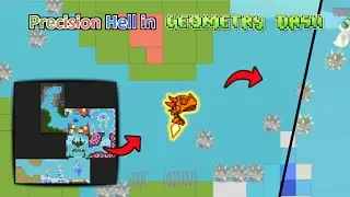 So we recreated Precision Hell in Geometry Dash