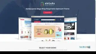Angara - Responsive Opencart Theme        | Free Template  Cavan Rand