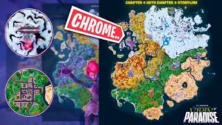 Fortnite CHAPTER 4 with CHAPTER 3 Story! FLIPPED - PARADISE (Map Concept)
