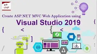 Create ASP.NET MVC Web Application Project using Microsoft Visual Studio 2019