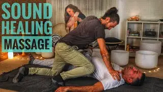 Crystal Healing  +  Meditative Sounds  +   Massage  =  Heaven