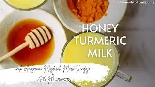 [Vlog] About How to make Turmeric Milk as a Healthy Drinks to boost The Body's Immunity