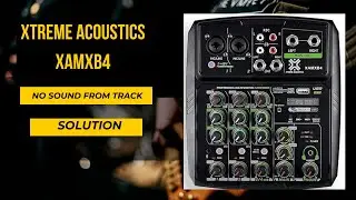 XAMXB4 Professional Audio Mixer Track Problem