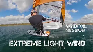 EXTREME LIGHT WIND -  WINDFOIL SESSION