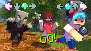 Friday Night Funkin' - Onward (MOBMOD) - A Minecraft FNF mod