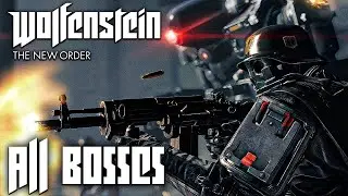 Wolfenstein: The New Order - All Boss Fights + Ending (with Cutscenes)