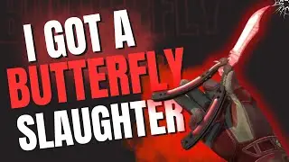 BUTTERFLY KNIFE SLAUGHTER WITHDRAW // SKIN CLUB