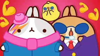 Molang The Bodyguards 💪 | Molang and Piu Piu | Cartoon for kids
