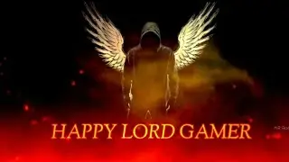 channel name art tutorial🔥||happy lord gamer😈tutorial⚡